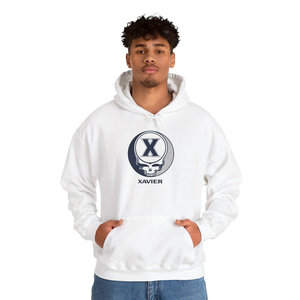Xavier University Grateful Dead Unisex Heavy Blend Hoodie StealieShop